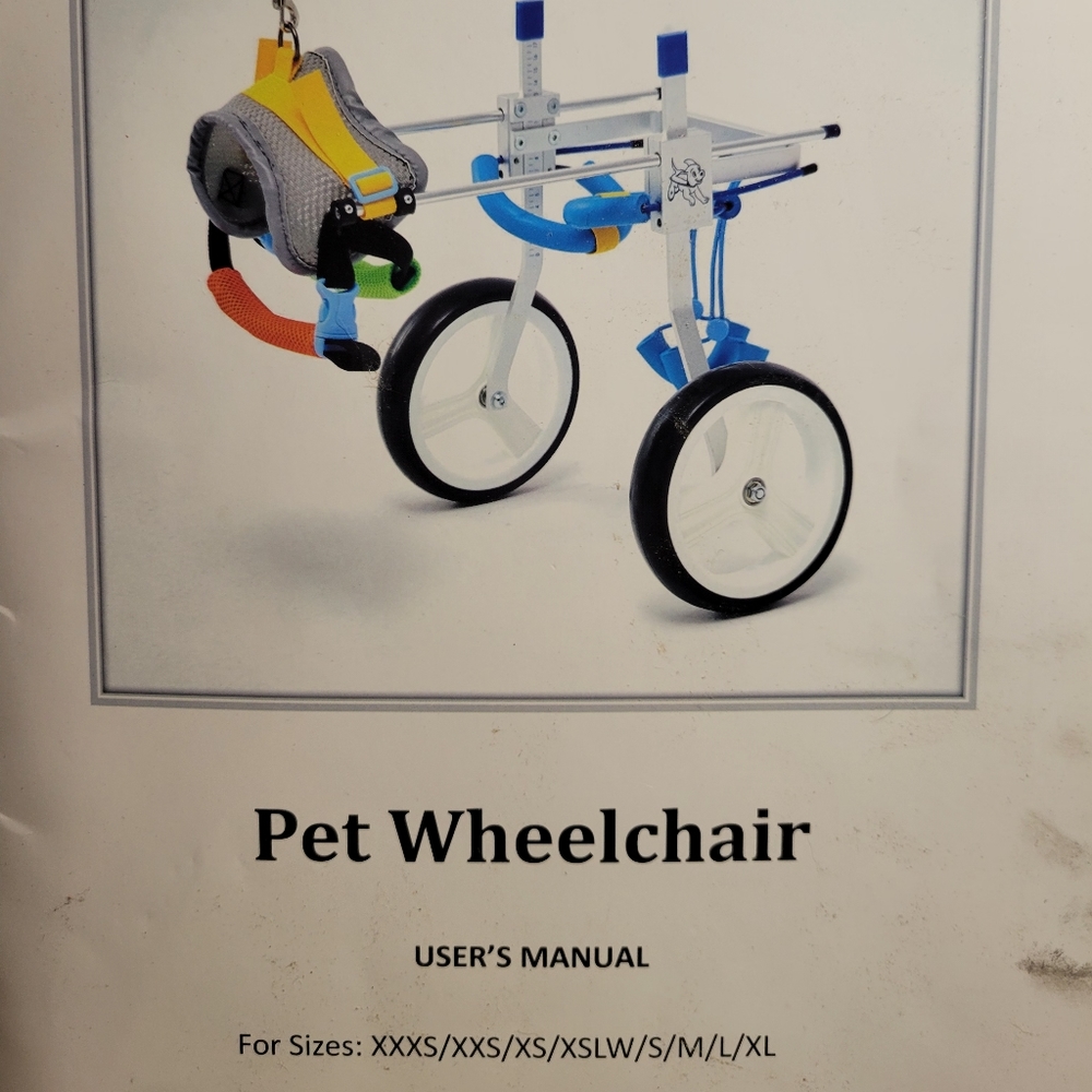 Pet wheelchair